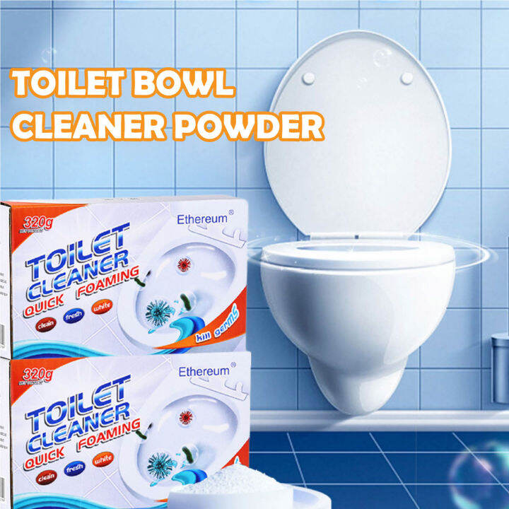 Wahaha Toilet Bowl Cleaner Powder Antibacterial Stain Remover Cleaning ...