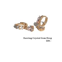 em.reld • earring crystal gem drop