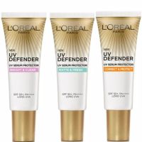 15 มล. Loreal Defender ดีเฟนเดอร์ SPF50 PA ลอรีอัล ครีมกันแดด คุมมัน หน้ากระจ่างใส