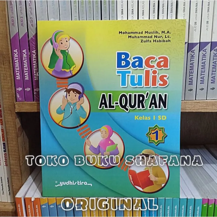 Buku Btq Kelas 1 Sd Mi Yudhistira Original Baca Tulis Al Quran