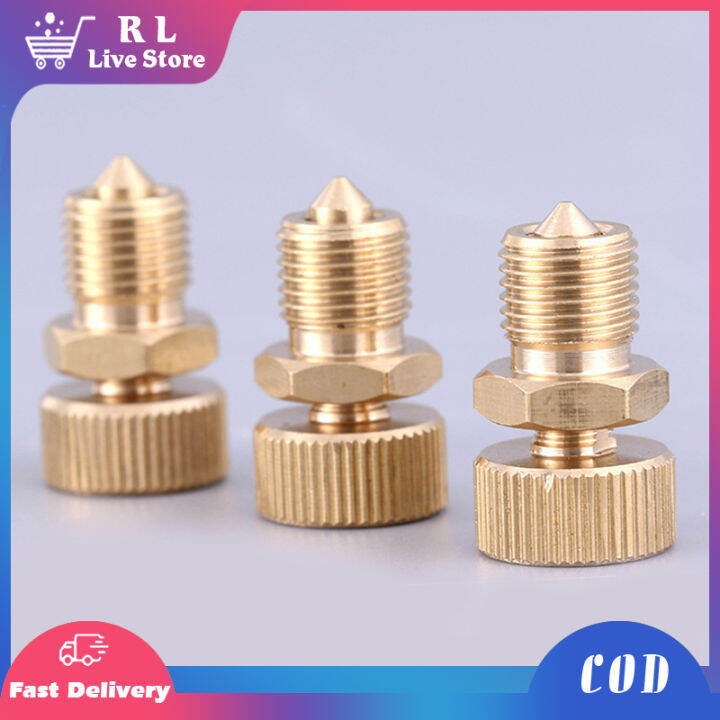 Air Bleed Screw 300bar 4500psi High Pressure Pump Safety Bleeder Valve