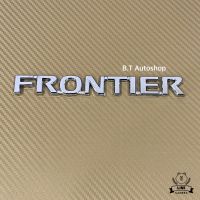 โลโก้* FRONTIER ติดรถ NISSAN ขนาด*2x17.5 cm