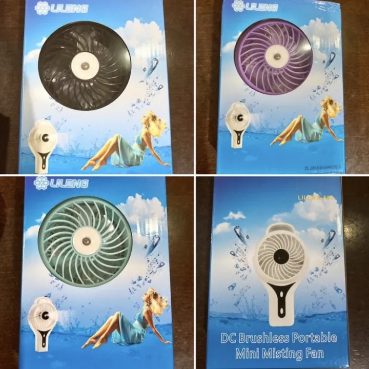 Portable Misting Fan Rechargeable Lazada PH