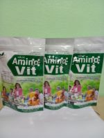 Amino vit(อะมิโนวิค)รสชาเขียว3แพ๊ค(30ซอง)