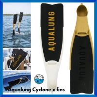 ใหม่ล่าสุด Freediving fins ยี่ห้อ Aqualung รุ่น Cyclone X Fins