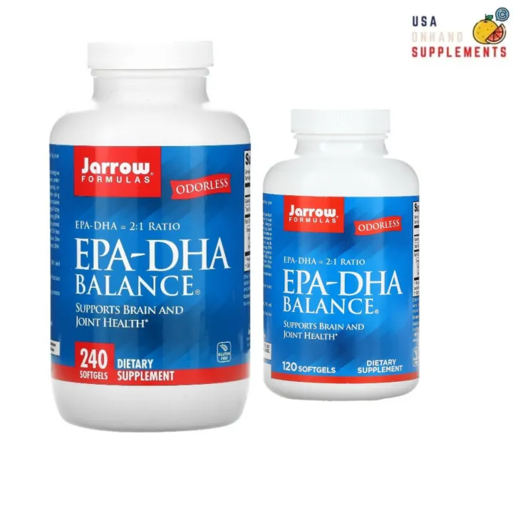 Jarrow Formulas, EPADHA Balance, 120 Softgels Lazada PH