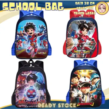 ✨ New! Boboiboy Fusion Galaxy Frostfire Glacier Supra Primary School Bag /  Backpack / Beg Sekolah | Shopee Malaysia