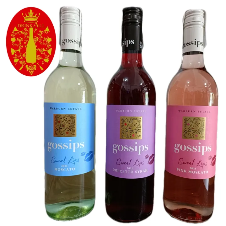 Gossips Sweet Lips Moscato, Dolcetto Syrah, Pink Moscato (Australia) 3