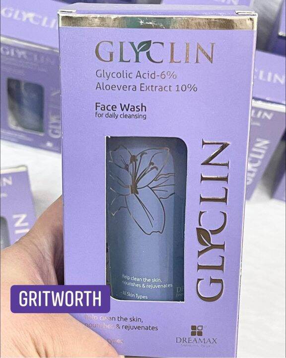GLYCLIN Glycolic acid face wash Dermagrade ORIGINAL Lazada PH