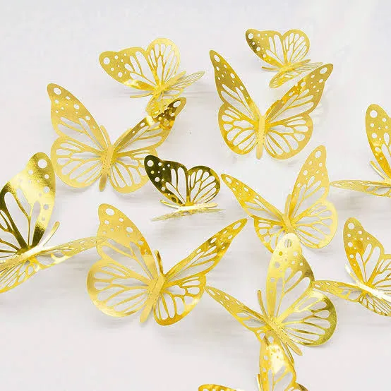 BUTTERFLY CAKE TOPPERS (Big) w/ WIRE Lazada PH
