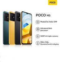 POCO M5 6GB+128GB รับประกันศูนย์ไทย มือ1 กล่องซีล