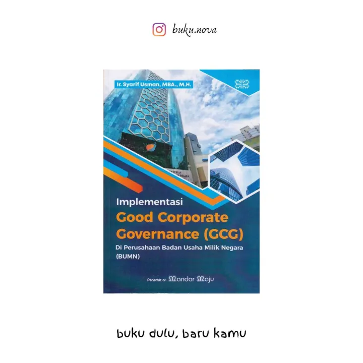 Buku Implementasi Good Corporate Governance (GCG) Di Perusahaan Badan ...