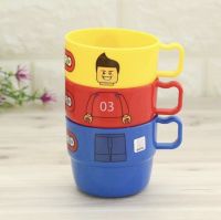 ??Lego Block building cup?? Oxford tablewear ของแท้จากเกาหลี เซ็ทแก้วน้ำ 3สี 3ลาย