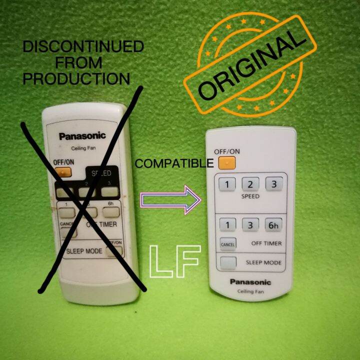 Panasonic Ceiling Fan Remote Control FM14CZ & FM14DZ FM14C2