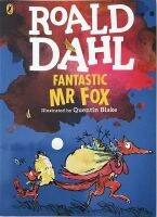 New Fantastic Mr Fox Colour Edn paperback English by Roald Dahl Illustrated by Quentin Blake ฉบับสี A4