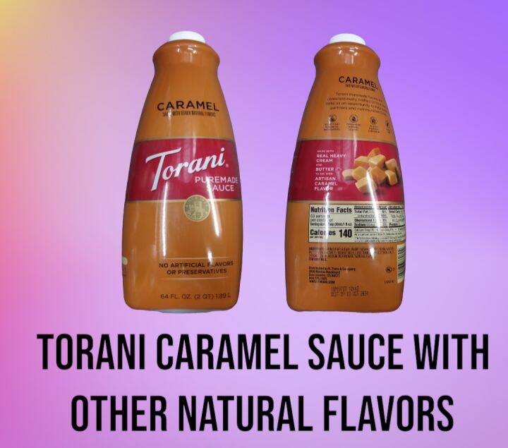 torani caramel sauce (1.89L) Lazada PH