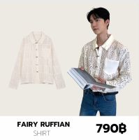 THEBOY-FAIRY RUFFIAN SHIRT เสื้อเชิ้ตแขนยาวผ้าถัก