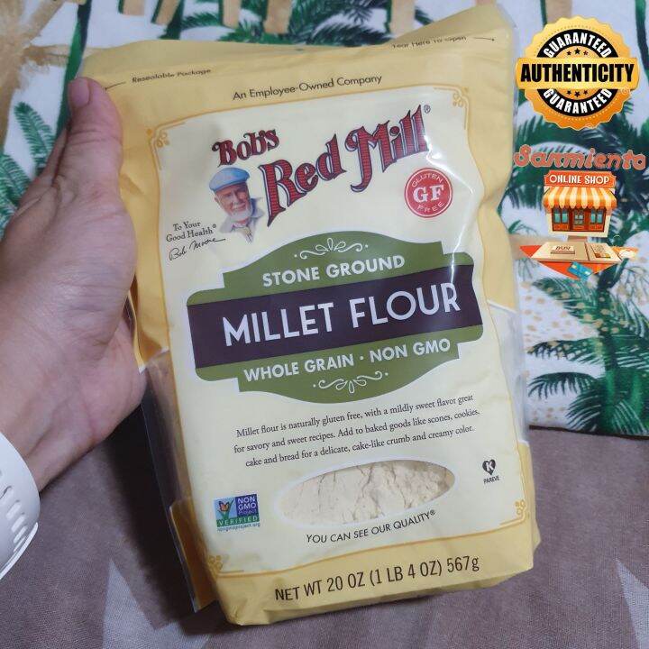 Bob's Red Mill Gluten Free Millet Flour 567g Lazada PH