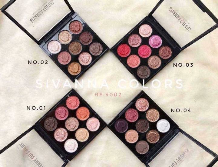 อายแชโดว์-ทาตา-sivanna4002-sivanna-velvet-eyeshadow-hf-4002