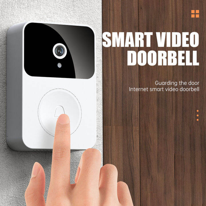 【Malaysian stock】X9 wireless doorbell with camera WiFi doorbell