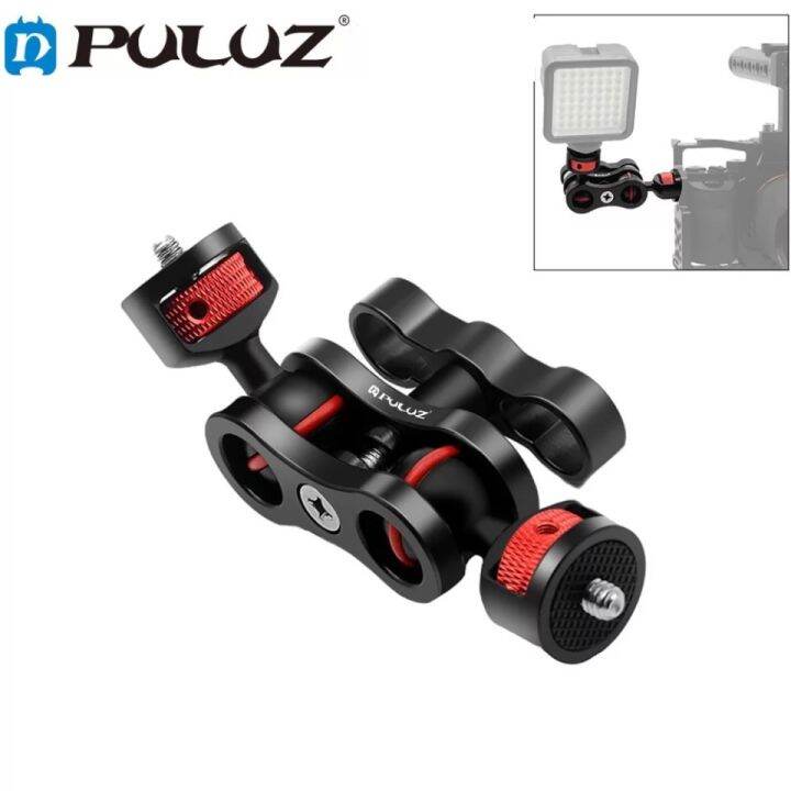 puluz-magic-arm-bracket-mount-1-4-inch-ball-head-magic-arm-for-dslr-rig-lcd-monitor-led-light-camera-accessories