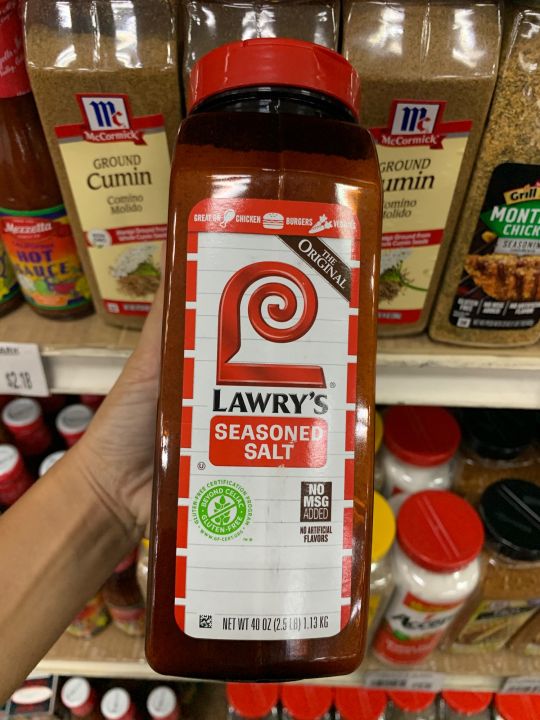 Lawrys Seasoned Salt 1.13kg | Lazada PH