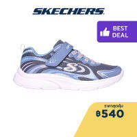 Skechers สเก็ตเชอร์ส รองเท้าเด็กผู้หญิง Girls Wavy Lites Eureka Shine Shoes - 303520L-CCMT Lightweight, Machine Washable