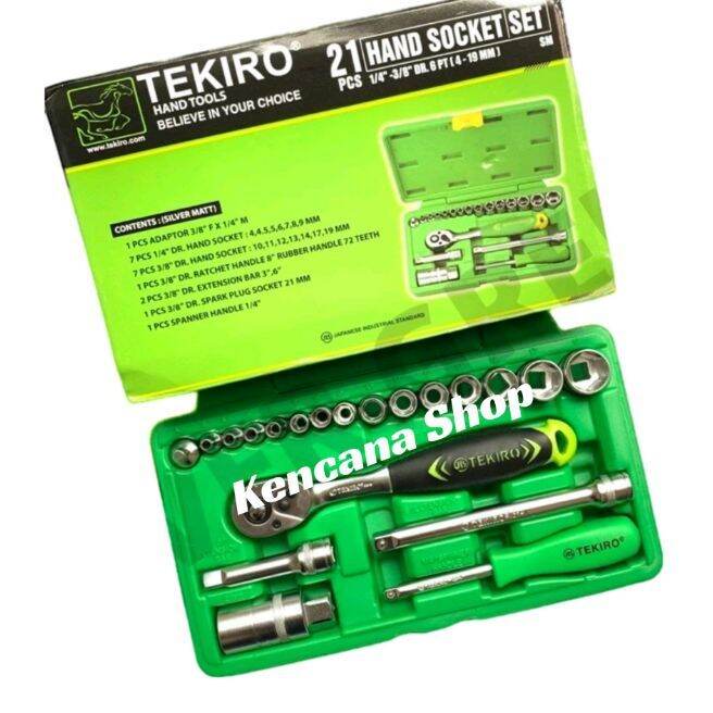 Tekiro Kunci Sock Set Pcs Sock Set Tekiro Socket Set Pcs Tekiro