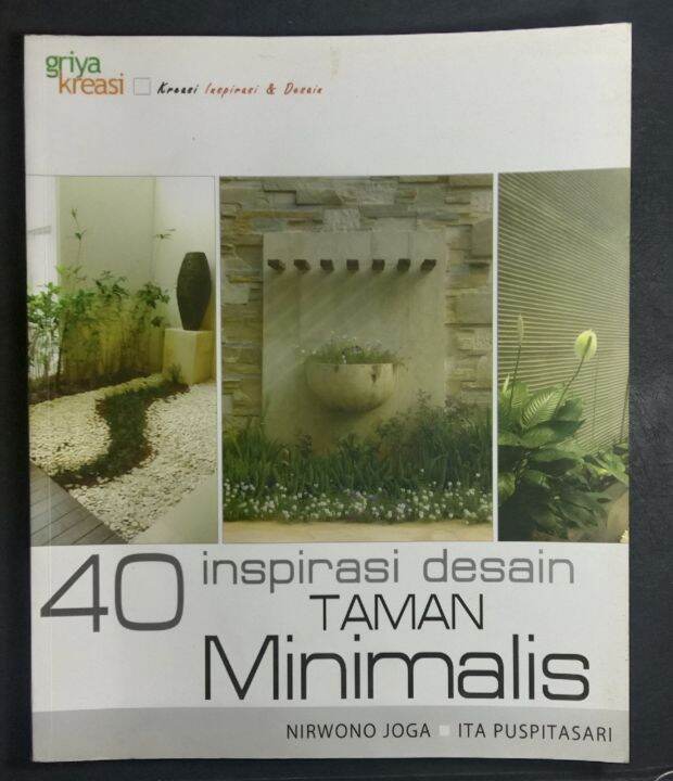 buku 40 inspirasi desain taman minimalis | Lazada Indonesia