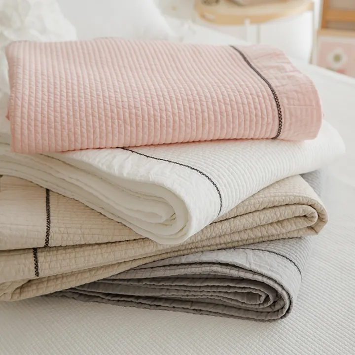 [Four Seasons Basic] High Density DustFree Organic Cotton Korean Bed Cover Korean Bed Sheet