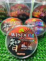 สายเอ็นวิดดอม แชมเปี้ยน สายเอ็นตกปลา เอ็นโหลด เอ็นโลด เอ็นเปลี่ยนสี  WISDOM ยาว150ม มีทุกขนาด