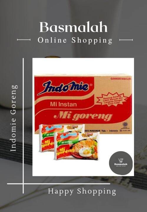 Mie Instan Indomie Goreng 1 Dus Isi 40 Pcs | Lazada Indonesia