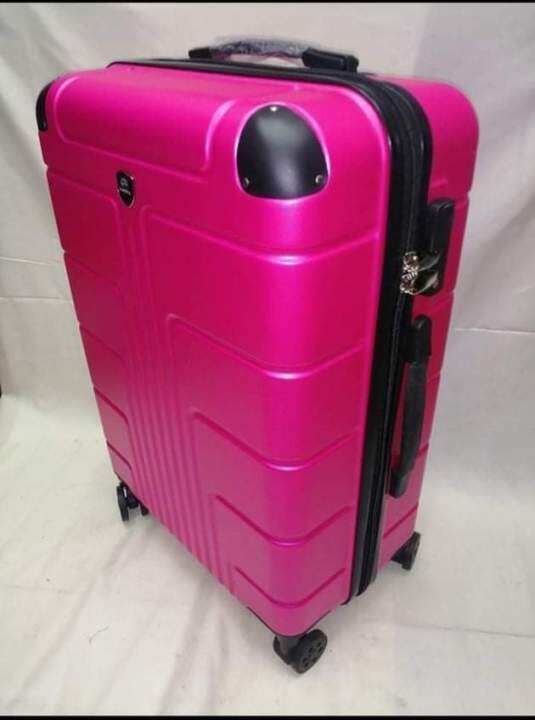 4 Wheels Rubberized Hardcase Travelling Luggage/ Maleta for travel