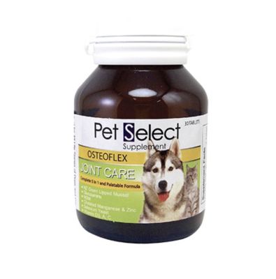 Pet Select OSTEOFLEX Joint Care (หมดอายุ 05/2024)บรรจุ 30 เม็ด อาหารเสริม วิตามินบำรุงข้อสุนัข