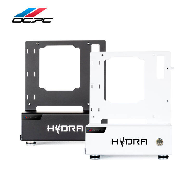 OCPC Hydra Italy Mini1 ITX PC Case Stainless Steel Open Chassis, SFX