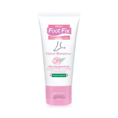 Mistine Foot Fix Cracked Heel Cream Floral Romance มิสทีน ฟุต ฟิกซ์ แคร็ก ฮีล ครีม สูตร ฟลอรัล โรแมนซ์ 50 กรัม(ฝาชมพู)