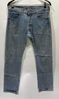 กางเกงยีนส์ (มือสองแท้?%) Levis 501 เอวป้าย 31” เอววัดจริง 33” MADE IN MEXICO (รหัสI37) ยาวทั้งตัว 40” ยาวจากเป้าถึงปลายขา 29.5” ปลายขากว้าง 7.5” *** สนใจส