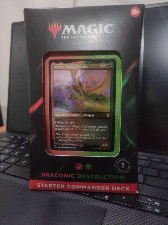 Magic the Gathering: Draconic Destruction - Starter Commander Deck ...