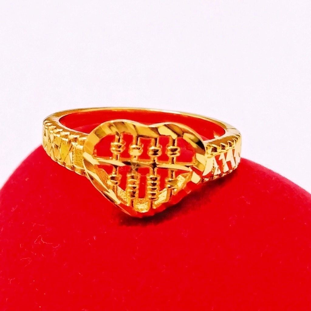 COP 916 CINCIN EMAS SADUR 24K PERSIS OR SEMPOA LOVE RING