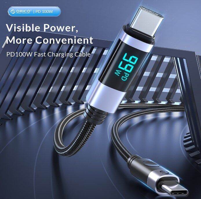 ORICO Type C USB A PD 100W Fast Charge Cable Extension Charging Line
