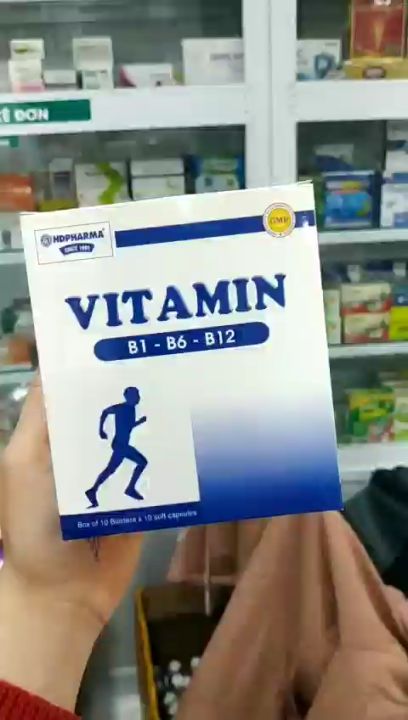 Có hướng dẫn sử dụng chi tiết cho Vitamin B1-B6-B12 HDPharma không?
