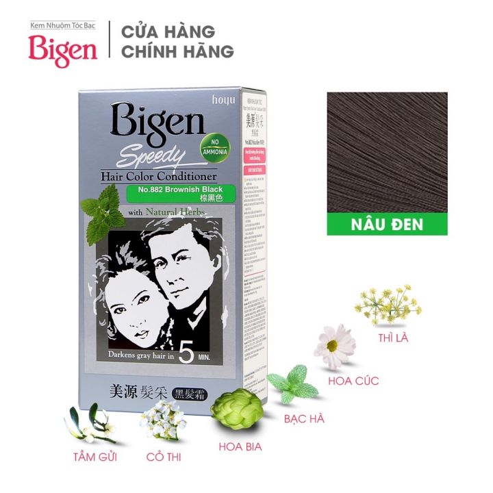 Với công nghệ tiên tiến, Bigen giảm thiểu tối đa các tác hại từ hoá chất, đồng thời giữ cho màu sắc tràn đầy sức sống trong nhiều tuần. Khám phá ngay những lợi ích tuyệt vời của Bigen 882!