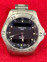 CERTINA 1888 DS PRO ระบบถ่าน ตัวเรือนTitanium นาฬิกาผู้ชาย มือสองของแท้