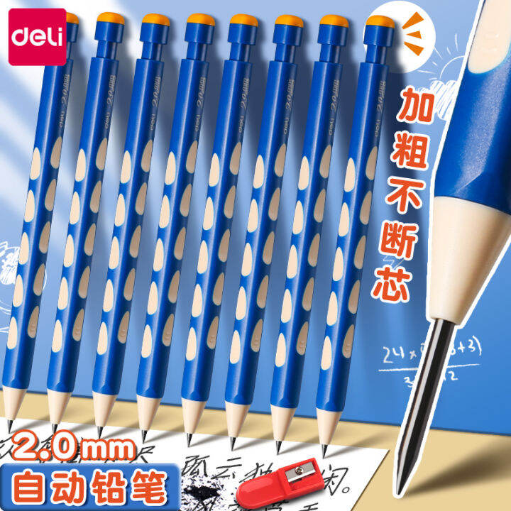 Deli Propelling Pencil Only for Pupils 2.0 Groove Pencil Bold Constant