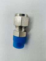 ข้อต่อสแตนเลส Stainless Fitting ตาไก่ 2 ชั้น  "DK-LOK"  ขนาดเกลียว 1/4 ขนาดท่อ OD 3/8 นิ้ว ( Tube OD 3/8) MALE CONNECTOR