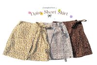 Daisy Short Skirt ? กระโปรงดอกเดซี่ ผูกโบว์ข้าง ป้าย K