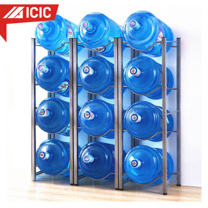 ICIC 3/4/5 Layer Mineral Water Dispenser Rack Stand Water Container