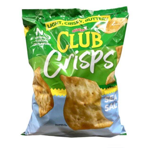 Kellogg's Sea Salt Club Crisps 567g Lazada PH