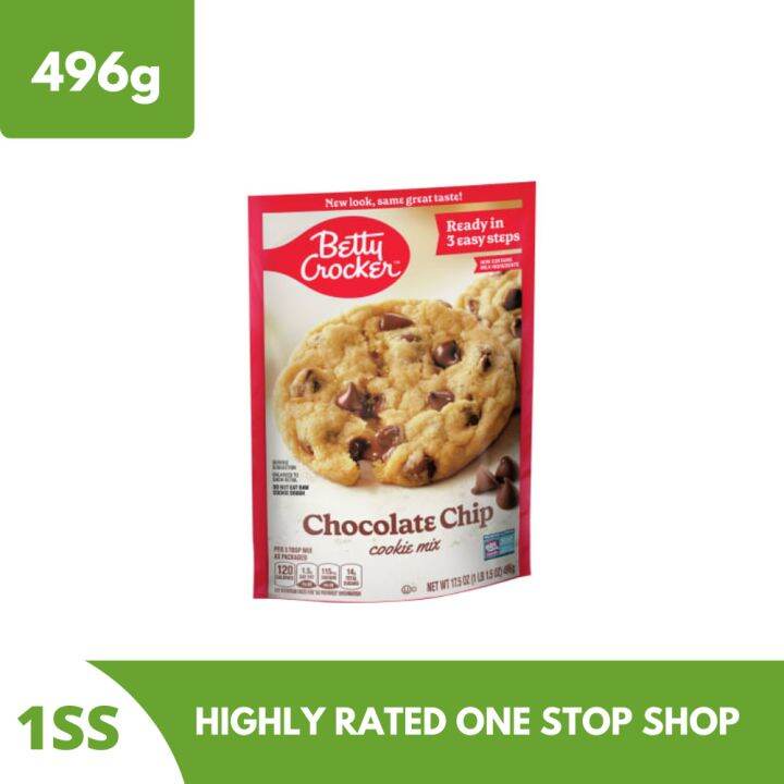 Betty Crocker Chocolate Chip Cookie Mix, 496g | Lazada PH