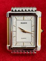 RADO Quartz ตัวเรือนสแตนเลส ของแท้ นาฬิกาใส่ได้ทั้งผู้ชายและผู้หญิง